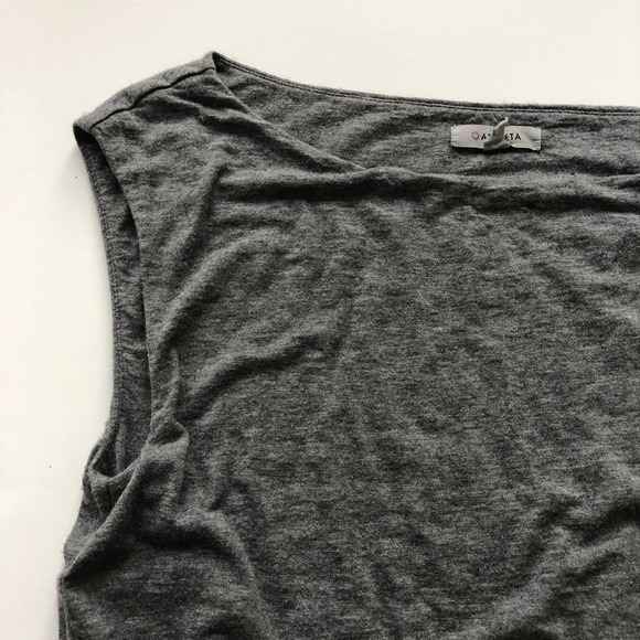 ✨HP!✨Athleta grey wool jersey knit dress - Picture 4 of 5